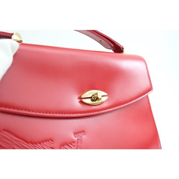 Louis Vuitton Calf Spartan Opera Shoulder Bag Red - Picture 8 of 10
